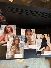 Set of 4 2023 Elle Fashion Magazine Fall Winter Summer