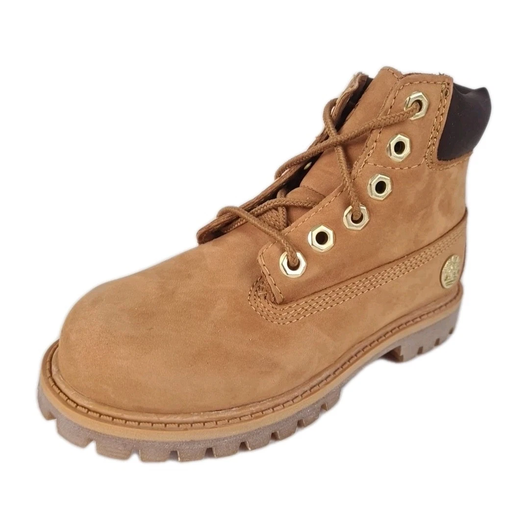? Stivali Timberland 6 IN classici per bambini 20834 grano outdoor pelle TG 11