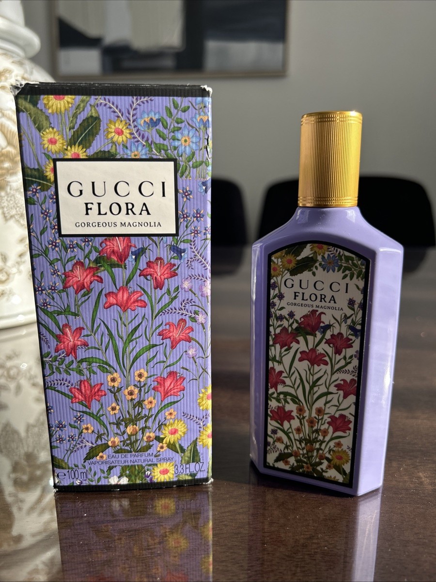 Flora Gorgeous Magnolia by Gucci perfume for her EDP 3.3 / 3.4 oz