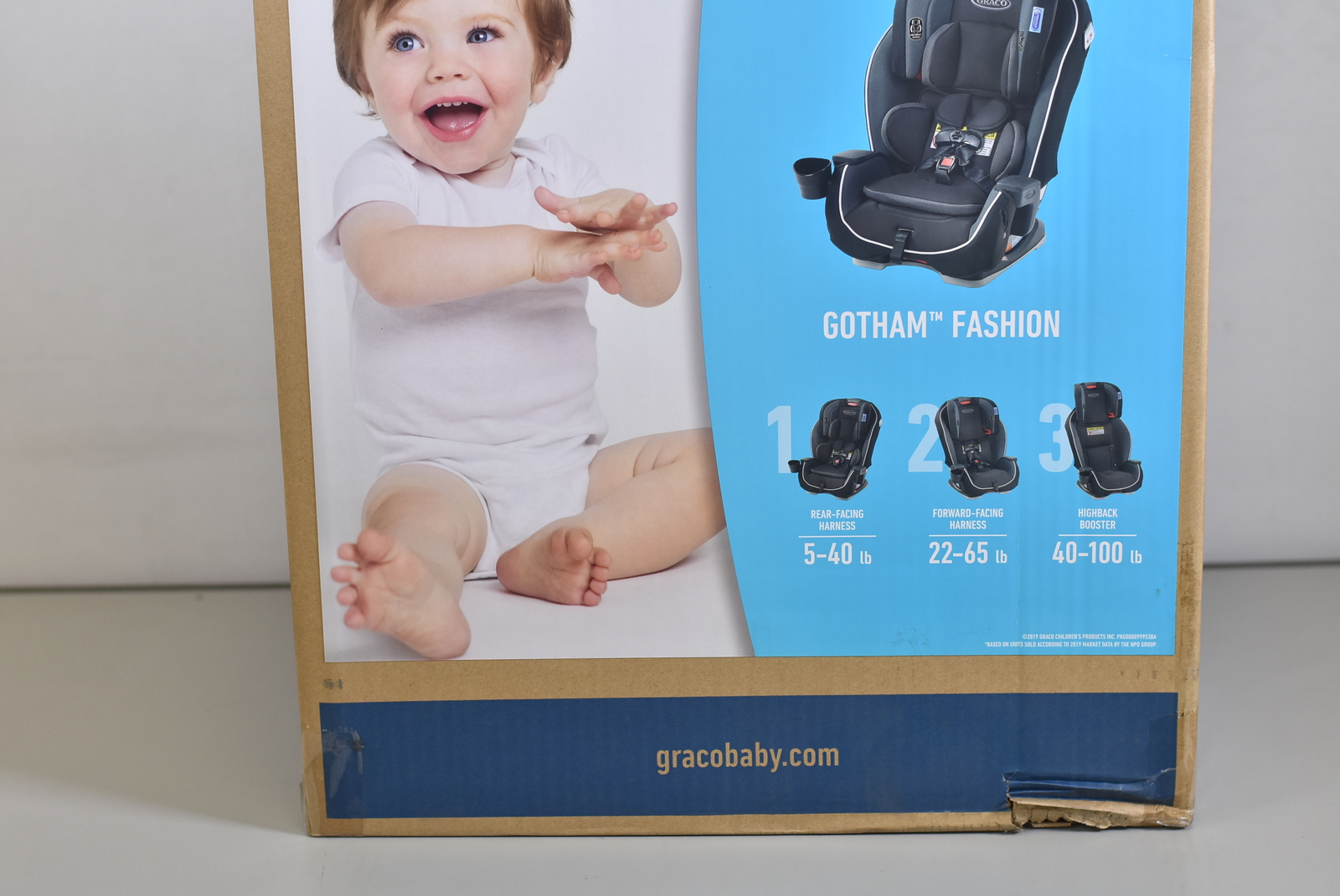 GRACO Milestone 3in1 Car Seat Gotham (Model 2111187) Guzaarish