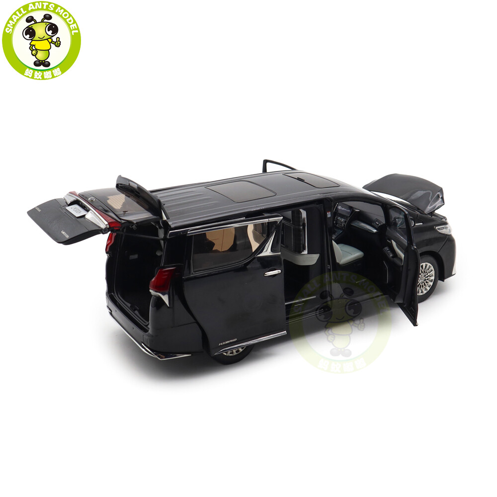 1/18 Lexus LM300 Black Kyosho 08963BK Diecast Model Toy Car