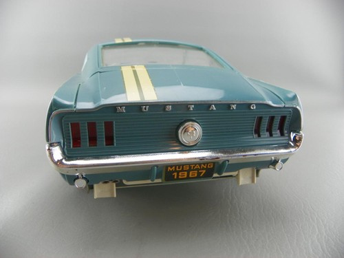 Vintage Wen-Mac AMF 1967 Ford Mustang GT Fastback 2+2 16" Model w/ Original Box - Picture 11 of 24