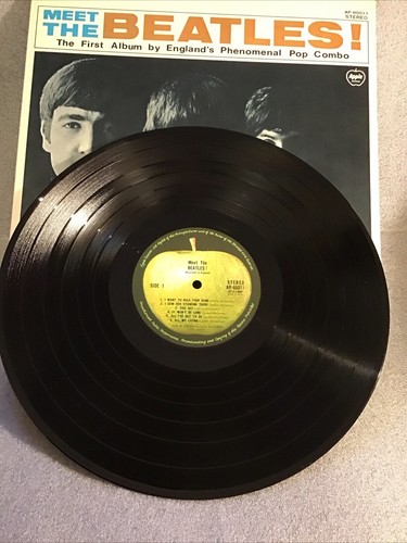 Vinyl Records - The Beatles- Meet The Beatles- 1970 Japanese Pressing- - Picture 12 of 16