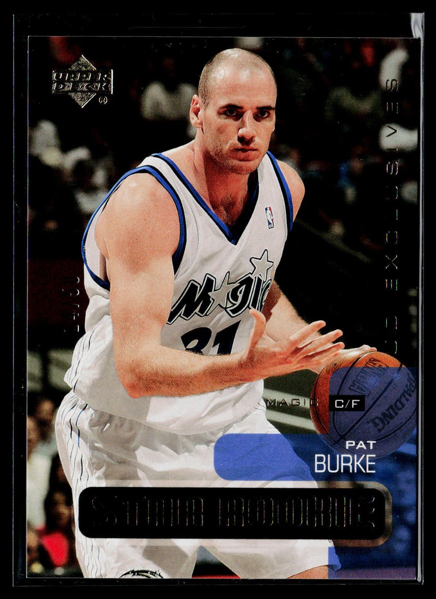 Pat Burke 2002-03 Upper Deck UD Exclusives #405 SN Orlando Magic