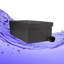 31 Gallon RV Holding Tank 34" X 19 1/2" X 13" 4848 Black Waste Water