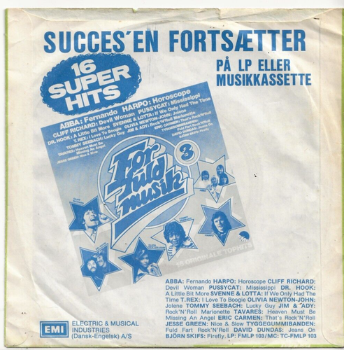 SMOKIE LIVIN' NEXT DOOR TO ALICE RARE ORIGINAL1976 SINGLE FROM DENMARK - Picture 2 of 2