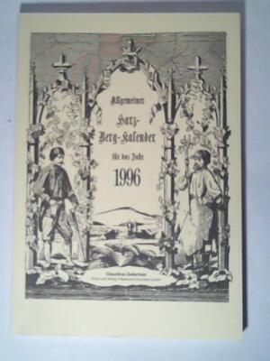 Allgemeiner Harz-Berg-Kalender für das Jahr 1996