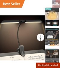 64 LED Rechargeable Music Stand Light - 5 Brightness  3 Color Temperatures