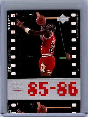 1998 Upper Deck Michael Jordan Time Frame 85-86 Abbreviated Season