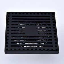Oil Rubbed Brass Square Bathroom Floor Drain Waste Grate Shower Drain 2hr071
