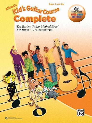 Alfred's Kid's Guitar Course Complete: The Easi. Manus, Harnsberger** - Image 4