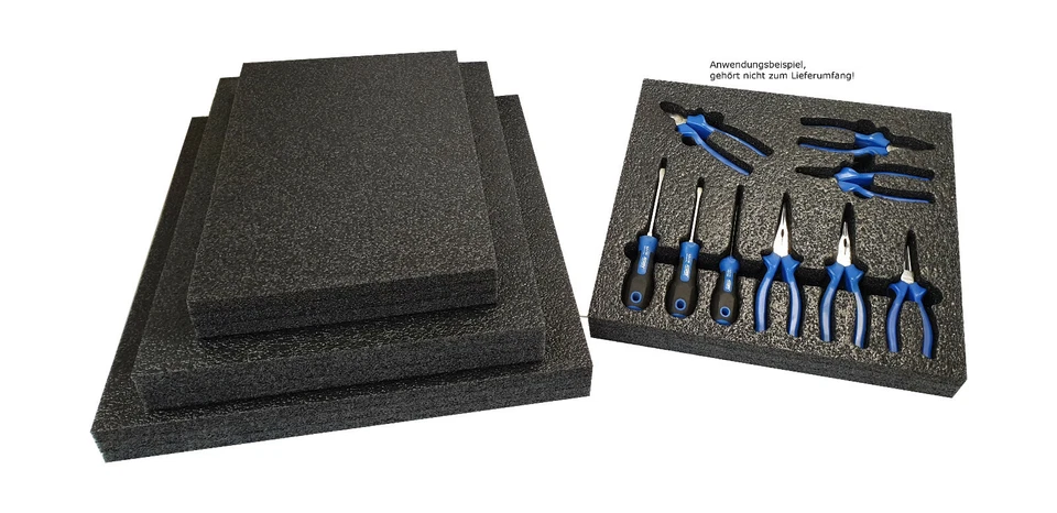 PE Hartschaum Platte Laminierter Schaumstoff ca. 500x300x50mm