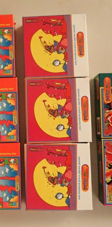 Peter Max Pop Art Momento Mágico Puzzle 100 Piezas 23 x 18 cm NUEVO En Caja Sellado!! Foto 3 de 4