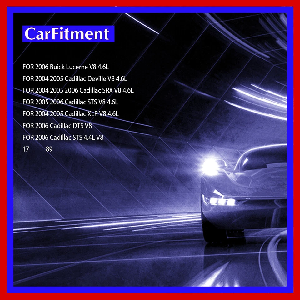 Bobina de encendido 8 piezas UCA564 para Cadillac Deville V8 2004 2005 4,6 L Foto 2 de 4