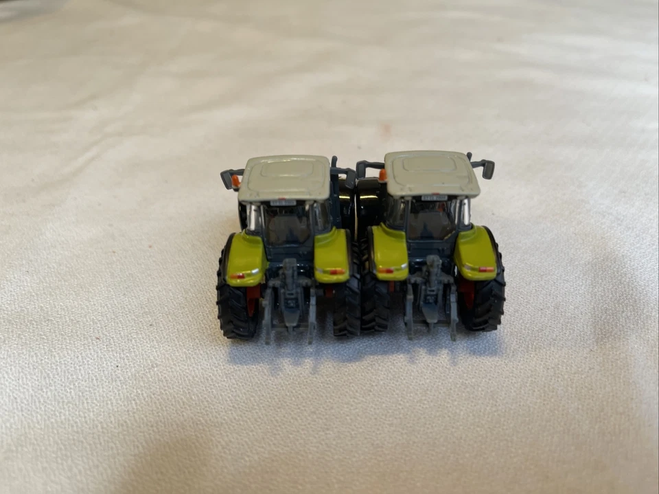 批量 2 件 Norscot 56020 Claas Ares 657 AZT 农用拖拉机 - 1/87 HO 比例压铸 — 第 3/4 张图片