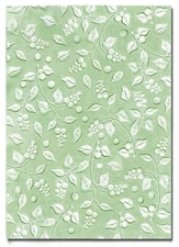 Sizzix Snowberry 3D Embossing folder #666506 Retail $16.99 Kath Breen - new size