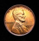 1937-S  Lincoln Wheat Cent  MS+++++R/B