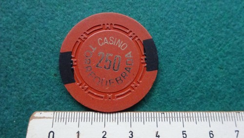 250 PTS Peseta Jeton Casino Torrequebrada Spanien