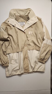 INNOVATIONS BY IZZI JACKET BEIGE & OFF WHITE Size M