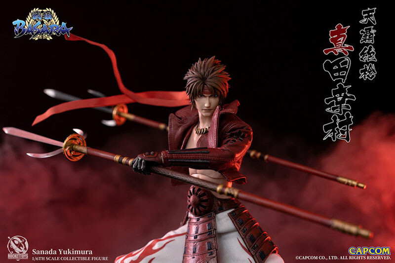 ROCKET TOYS ROC-002 戦国BASARA 真田 幸村 1/6 ROCKETTOYS 1/6 ROC-002 真田幸村 戦国BASARA CAPCOM アクション