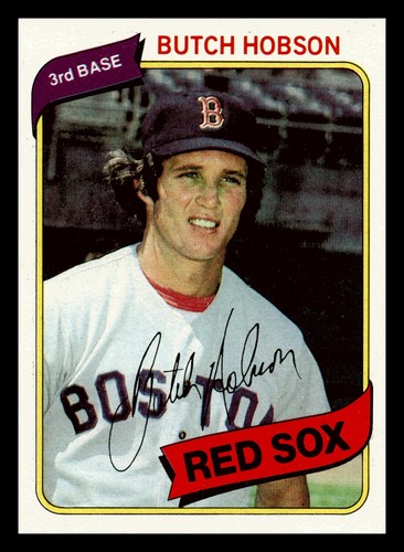 Butch Hobson 1980 Topps #420 Boston Red Sox NM-MINT