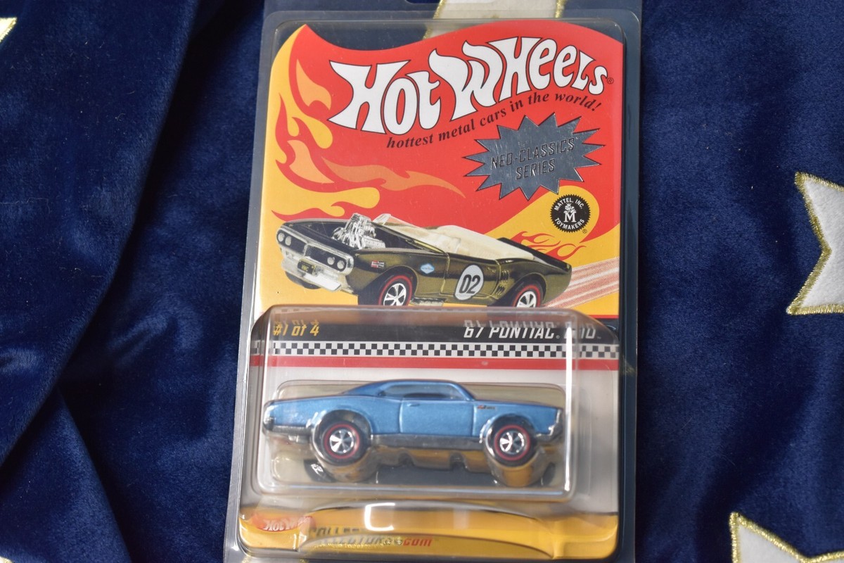 ミニカー Hot Wheels Classics 1967 PONTIAC GTO Amazon.com: Classics Series 2 -#14 1967 Pontiac GTO Purple 5