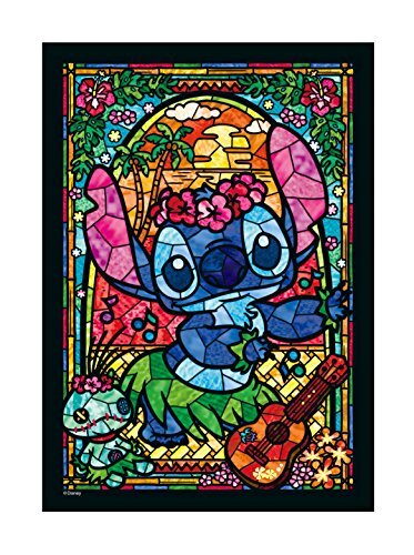 ꕤタツヤꕤ Stitch Stained Glass 266 Gyutto Piece Stained Art Puzzle