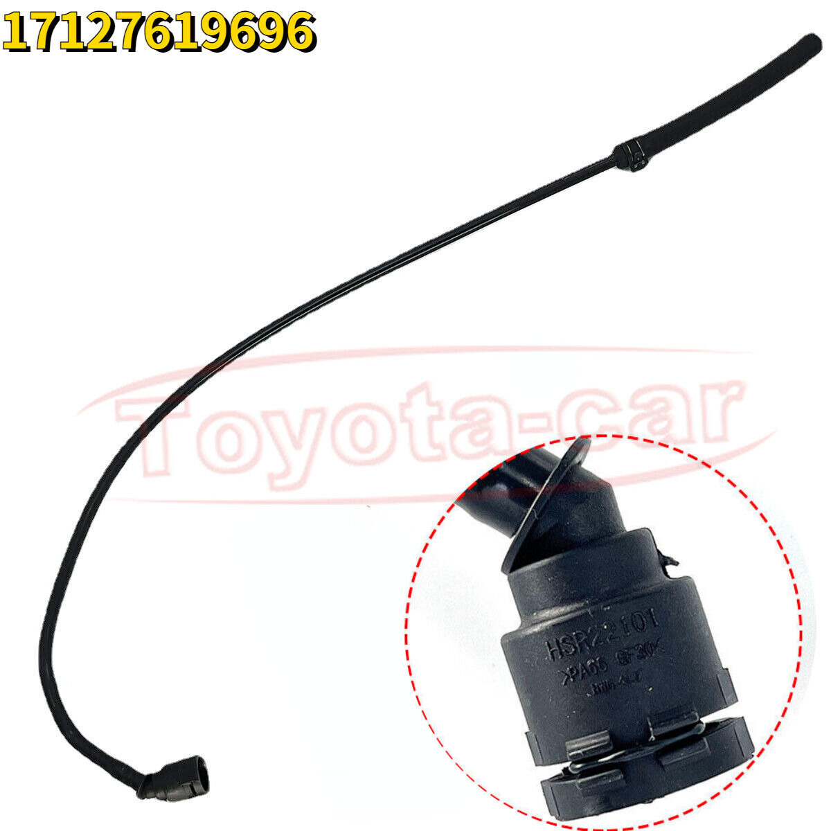 17127619696 Radiator Expansion Tank Vent Line Hose For BMW 17127619696 Radiator Expansion Tank Vent Line Hose For BMW
