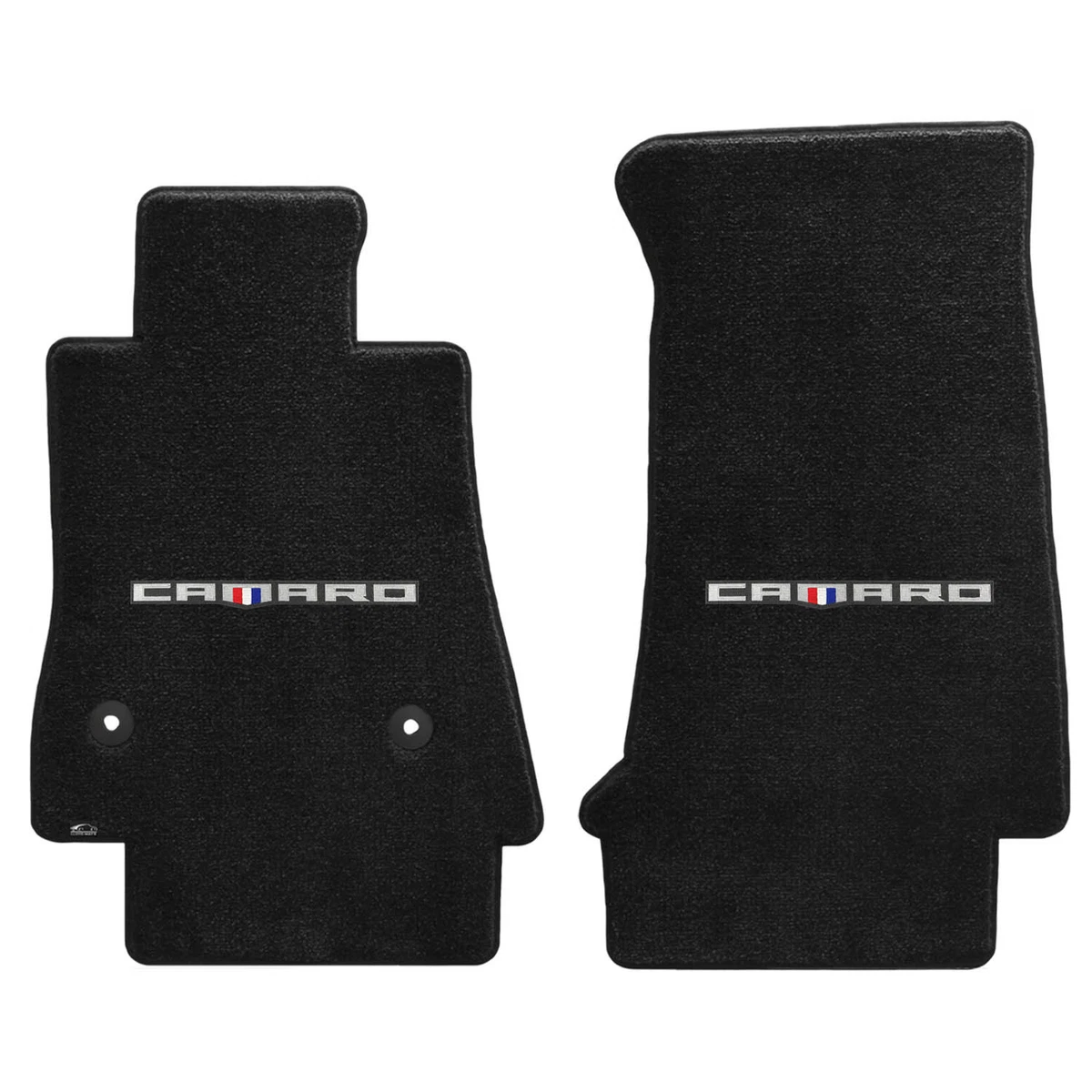 FOR CHEVROLET CAMARO 2016 2017 Front Floor Mats EBONY CAMARO WORD