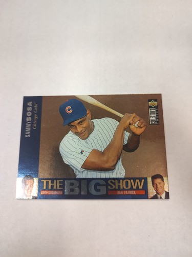 1997 Upper Deck The Big Show Sammy Sosa . Chicago Cubs #14 (PWE)