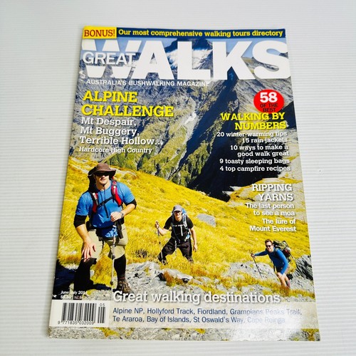 Great Walks Magazine Bulk Lot x 4 Walking Hiking Outdoors Adventure Nature - Picture 3 of 9