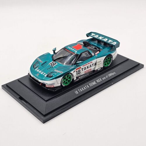 EBBRO HONDA NSX #18 Takata Dome Racing Team JGTC GT500 2004 scala 1/43 - Foto 2 di 10