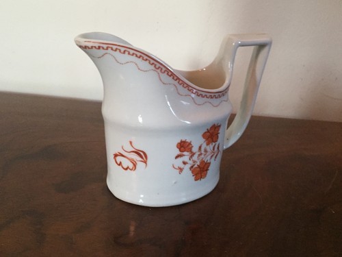 Antique 19th c. English Coalport New Hall Porcelain Creamer Cream Jug Pitcher - Picture 4 of 12