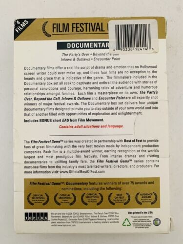 Filmfestival Edelsteine Dokumentarfilm 4 Filme Set DVD Philip Seymore Hoffman - Bild 3 von 3