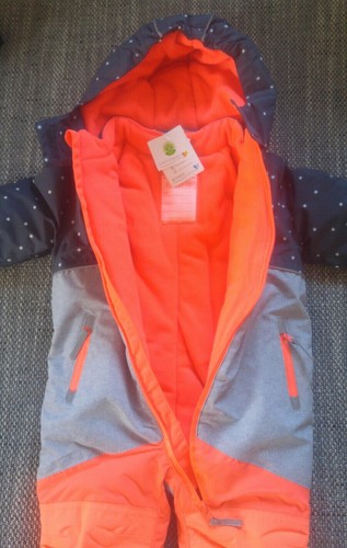 Neuer SCHNEEOVERALL SCHNEEANZUG WINTER SKIANZUG KINDER unisex SKIOVERALL GR. 74 - Bild 2 von 9