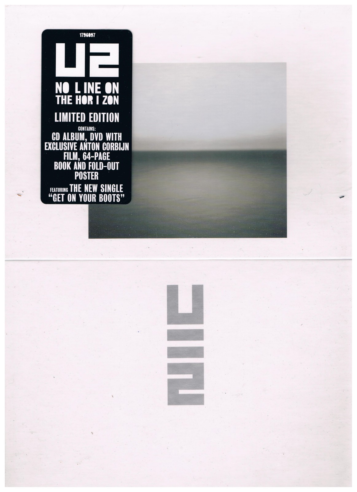 U2 NO LINE ON THE ORIZON LIMITED ED.CD + DVD + BOOK + POSTER NUOVO SIGILLATO!!!