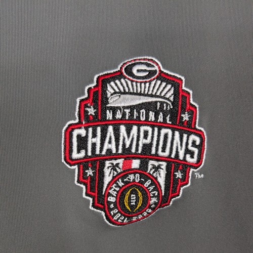 University Georgia Quarter Zip Shirt XXL National Champions 2021 2022 Bulldogs - Bild 2 von 11