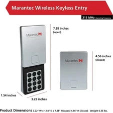 Marantec M50 (315MHz) Garage Door Opener M13-631 Keypad 104053