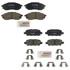 Bosch QuietCast Front & Rear Ceramic Brake Pads Kit For EX35 M37 Q70 370Z Murano