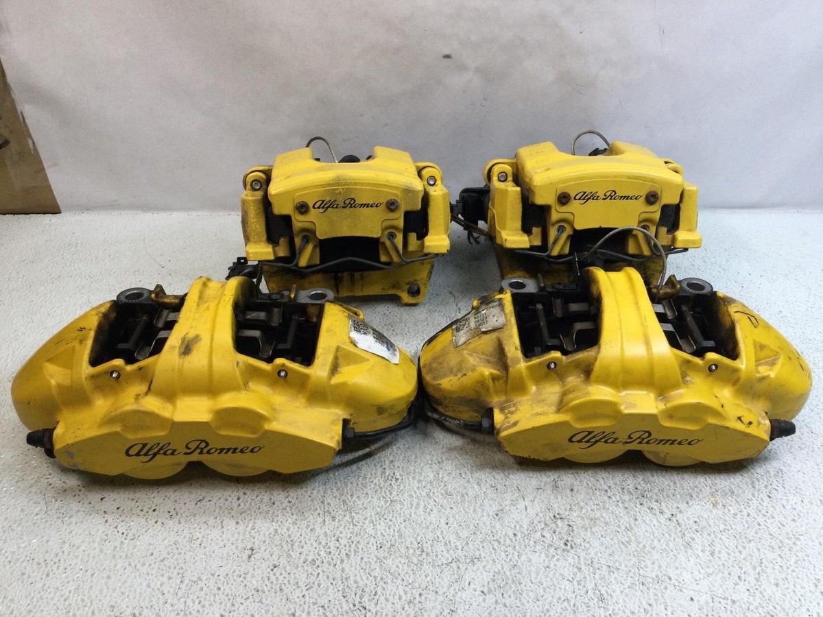 パラビオ APRABIO 18 ALFA ROMEO STELVIO Caliper set of 4 yellow | eBay