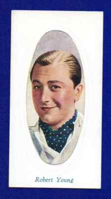 ROBERT YOUNG 1936 GODFREY PHILLIPS EMBOSSED SCREEN STARS #32 NM-MT SHARP CORNERS