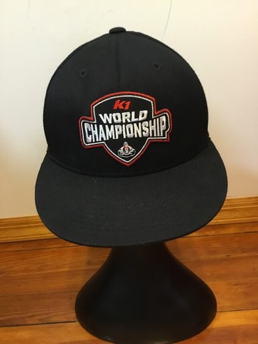 210 Fitted Black Cap Hat - K1 World 