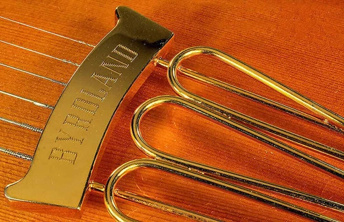Gibson BYRDLAND TrapezeTailpiece Gold engraved MI Germany NOS  JVGuitars 