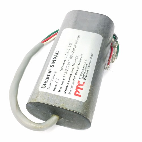 4-7-21016-02 Stearns® SINPAC® CV 115/230VAC 60Hz, 16Amps Max - Picture 2 of 2