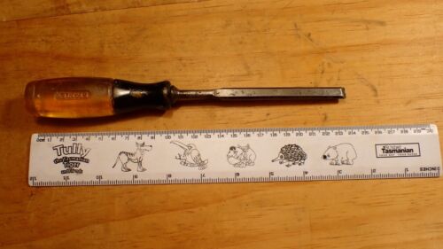Vintage Stanley Bevelled Chisel or 9mm - Resin Handle ~ 3/8 - Picture 2 of 11