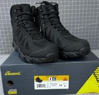 Thorogood Crosstrex Black 6" Side Zip Mens Boots Sz. 14 US 47 EU Durable Job Fit