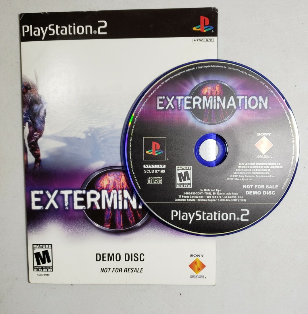 Sony Extermination for PlayStation 2 Ps2 Action - SCUS97112. Demo