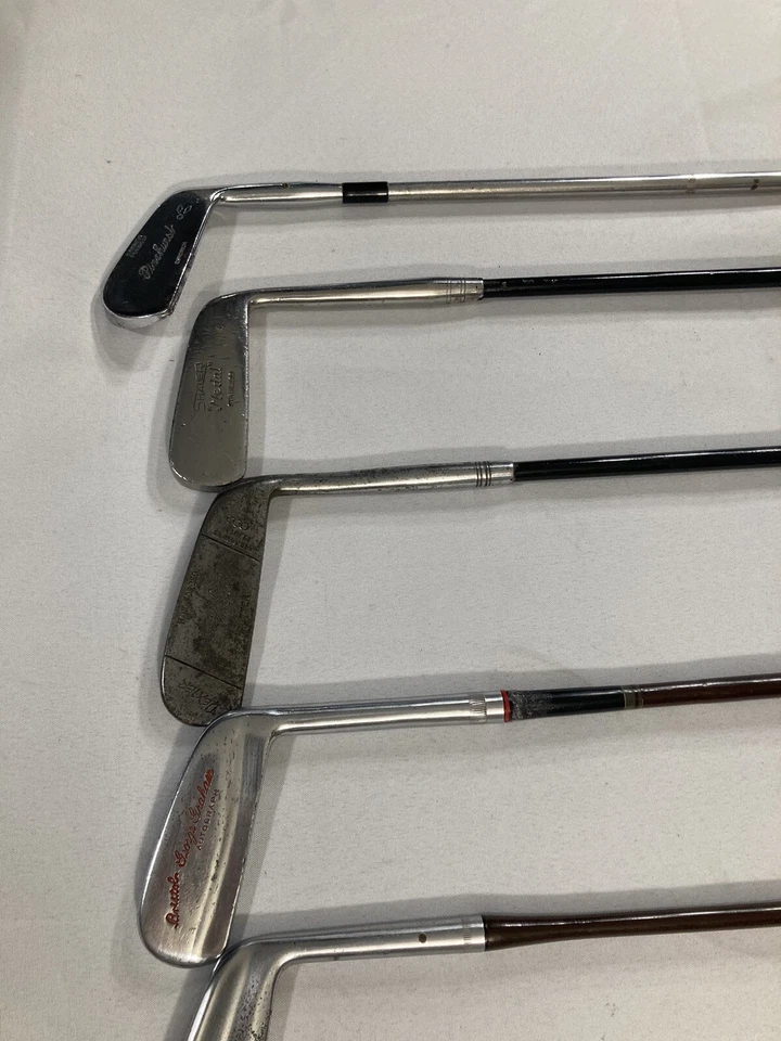 Lote De 8 Putter Club De Golf Patty Berg De Colección Tom Nicholson Acero Inoxidable Foto 4 de 4