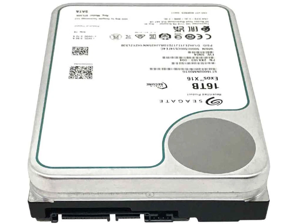 Seagate EXOS X16 16TB 256MB 7200rpm 3.5" SATA 6Gb/s Enterprise HDD ST16000NM001G - Image 4 of 4