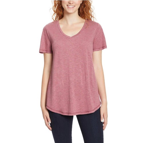 Jessica Simpson Women's Plus Size XXL Pink Flutter Short Sleeve Shirt Top NWT$60